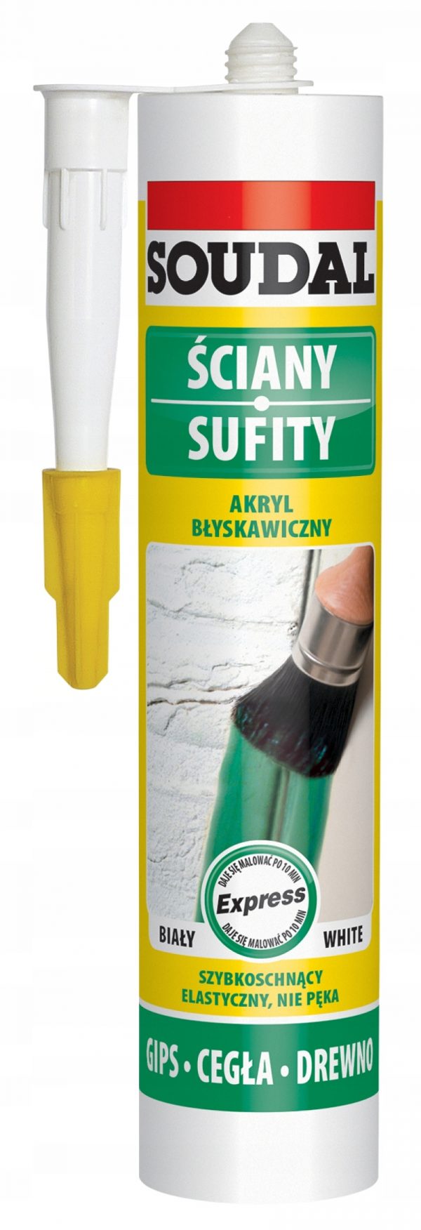 Akryl błyskawiczny EXPRESS ACRYL Soudal 280 ml